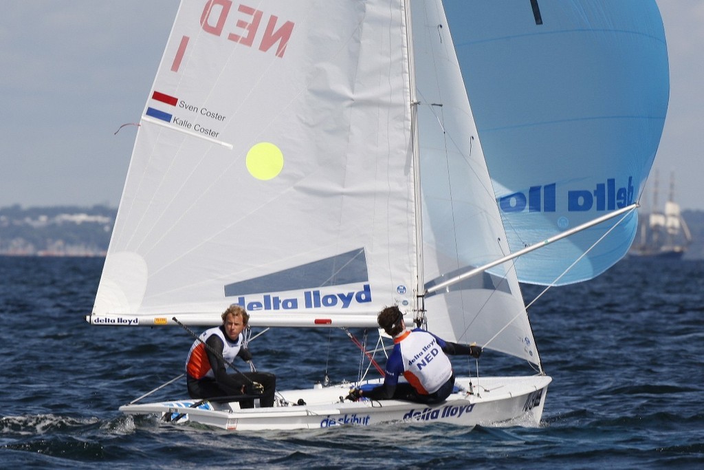 Coster and Coster - 470 World Championship. www.per-heegaard-fotografi.dk &copy; 470 Internationale http://www.470.org